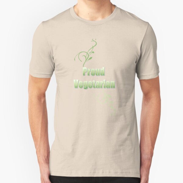 Proud Vegetarian Slim Fit T-Shirt