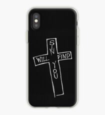 Taeyang (Big Bang) Loser 'Sin Will Find You' Phone Case Black Ver. iPhone Case