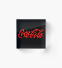 Bloque acrílico Coca - el verdadero rey de la cola