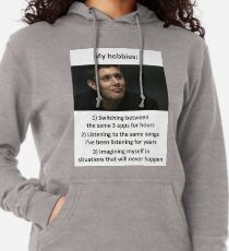 My hobbies Lightweight Hoodie