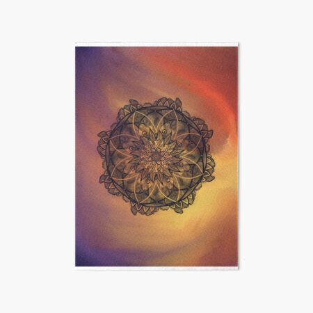 Mandela Art Board Print