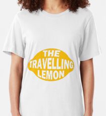 The Travelling Lemon Slim Fit T-Shirt