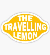 The Travelling Lemon Sticker