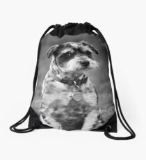 Scruffy the Dog Drawstring Bag