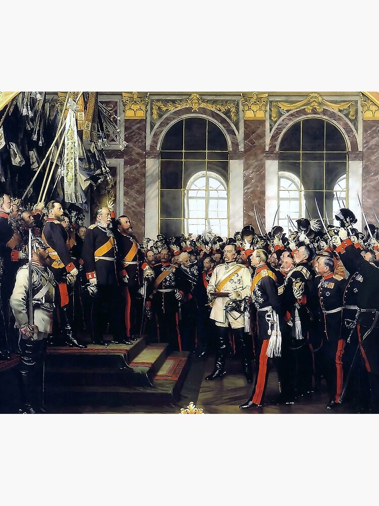Proclamation of the German Empire, 1871 by edsimoneit