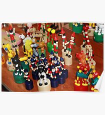 Milan. A Toy Stand at a Street Market. Italy 2010 Poster