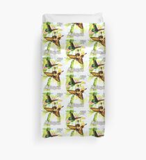Malaysia Butterfly Print Duvet Cover