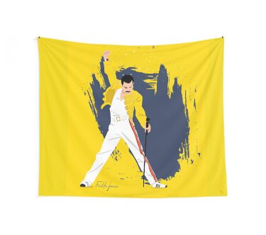 Freddie forever Wall Tapestry