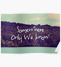 Somewhere Poster