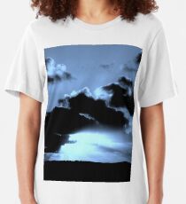 blue on blue! Slim Fit T-Shirt