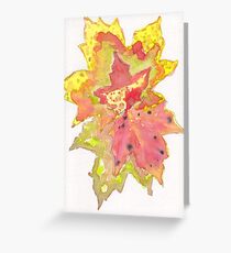 Fall Leaves Greeting Card