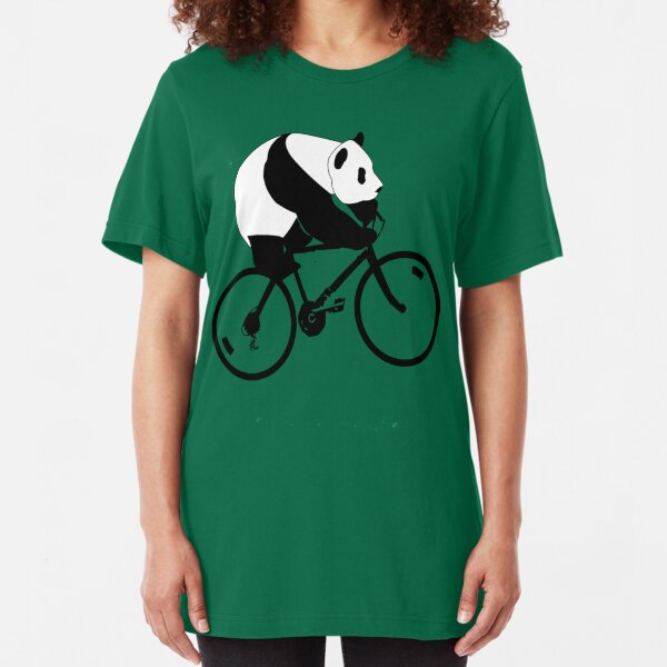 Panda Down Under 2 Slim Fit T-Shirt