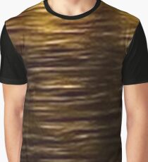 Night Shimmering Gold Graphic T-Shirt