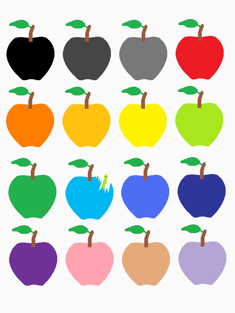 Multi Color Apples by PrettyNickie
