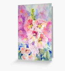 Cottage Garden Summer Greeting Card