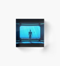 Bloque acrílico Subnautica - Ventana Base