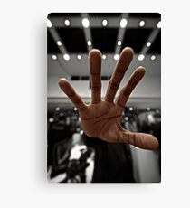 Wait..one second Canvas Print