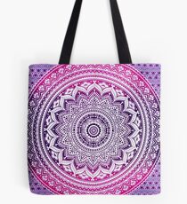 Mandala Purple Tote Bag