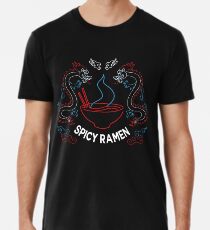 Camiseta premium Sopa picante de dragón de ramen
