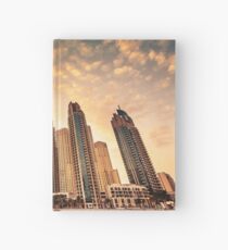 dubai skyline Hardcover Journal