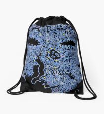 The Material Is An Error, Luxury Twists Your Eyes Drawstring Bag