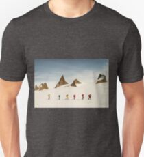 Camiseta ajustada Vector de expedición antártica cara norte