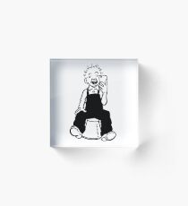 Oor Wullie Selfie Acrylic Block