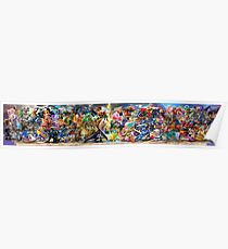 Póster Smash Ultimate Illustration