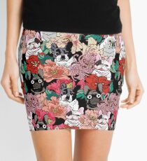 Because French Bulldog Mini Skirt