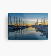 Yachts in Puerto Pollensa Metal Print