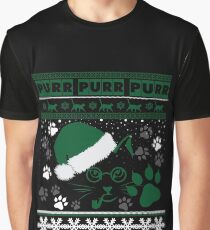 Meowy Purr Purr Graphic T-Shirt