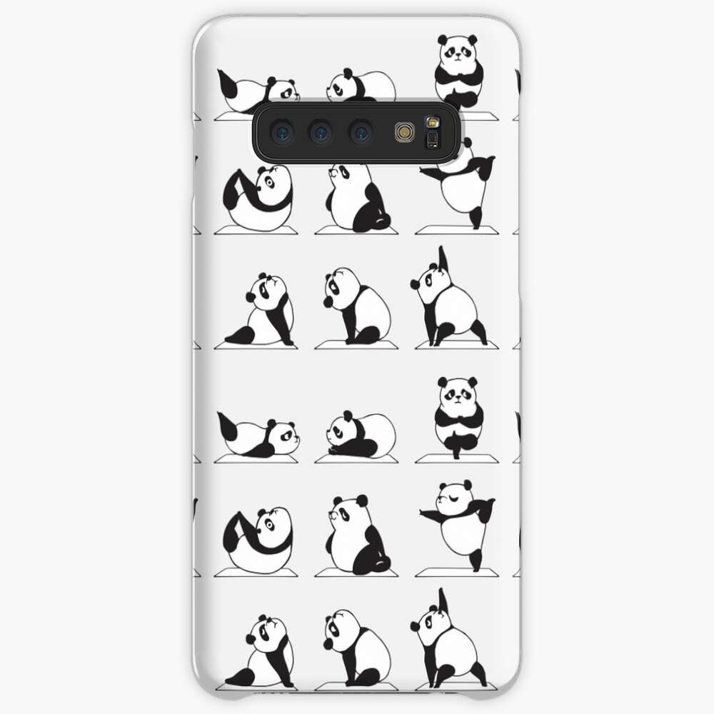 Panda Yoga Case & Skin for Samsung Galaxy