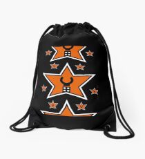 Customize My Minifig Star Logo Drawstring Bag