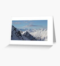 Alps Grußkarte