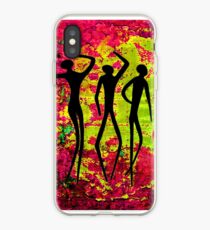 Vinilo o funda para iPhone African Art 48