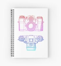 Vintage Photography - Contarex (Multi-colour) Spiral Notebook
