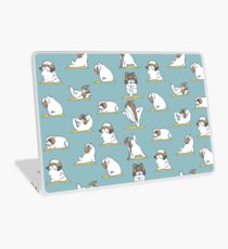 Shih Tzu Yoga Laptop Skin