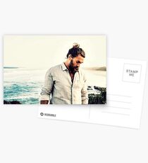 Jason Momoa, Gute Stimmung, Strand, Sonnenschein, Ozean, Filter, Gute Stimmung, Cool, Blau, Aqua Blau, Geschenk, Gegenwart, Ideen, Sommer, Frühling Postkarten