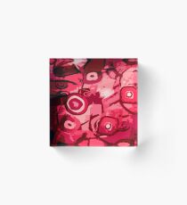Red blood passion Acrylic Block