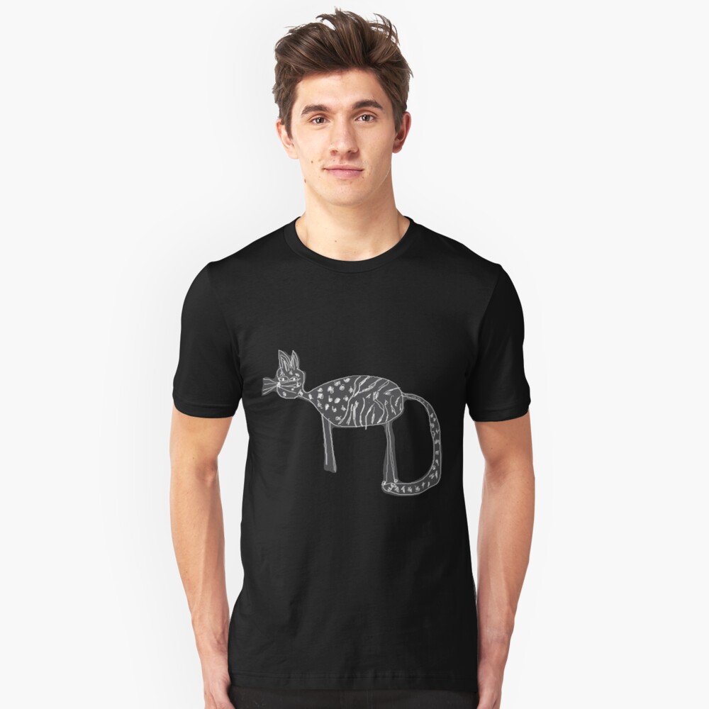 Katzen Liebe Slim Fit T-Shirt