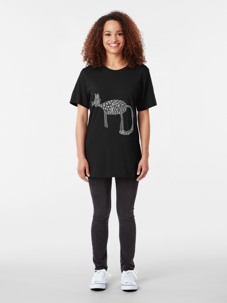 Alternative Ansicht von Katzen Liebe Slim Fit T-Shirt
