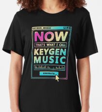 NOW THAT'S KEYGEN MUSIC! Slim Fit T-Shirt