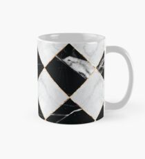 Marmoriertes Schachbrett Tasse