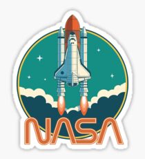NASA Vintage Space Shuttle Logo Sticker