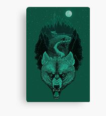 The Big Bad Wolf Canvas Print