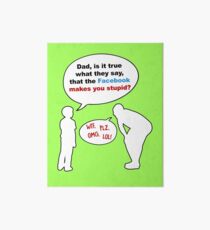 Facebook funny quotes Art Board