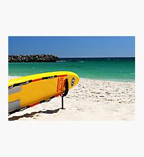 lifeguard surfboard Photographic Print