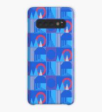 Central Line London Underground Moquette Case/Skin for Samsung Galaxy