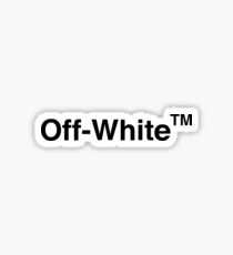 "Off" Sticker