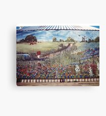 Breckenridge Texas Mural Canvas Print